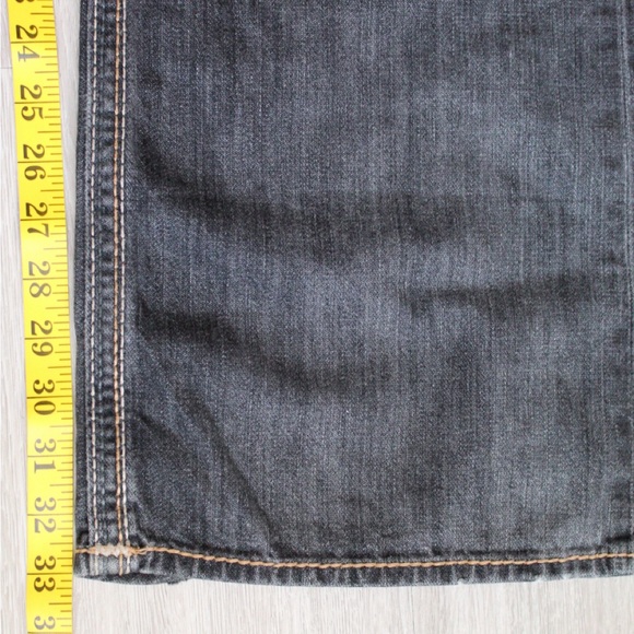 VTG True Religion Jeans Billy Big QT Faded Denim Flap Pocket Size 40 USA Made - Picture 3 of 6